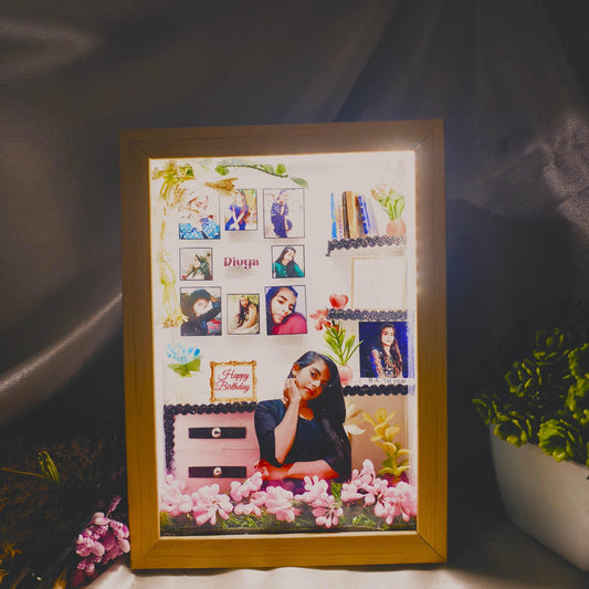 Memo Box – Personalized Mini 3D Birthday Frame - Yaadric