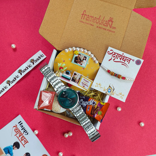 Rakhi Miniature Hamper Round
