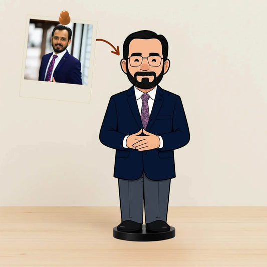 Standic – Personalized Wooden Caricature - Yaadric