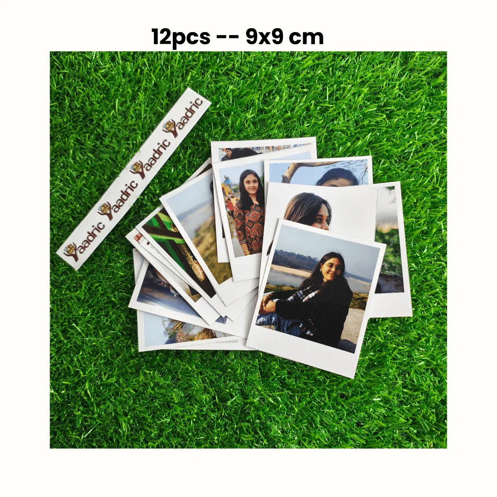 Yaadroid – Custom Polaroid-Style Memory Cards (Set of 12/20/40) - Yaadric