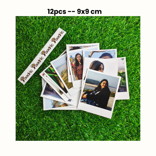 Yaadroid – Custom Polaroid-Style Memory Cards (Set of 12/20/40)
