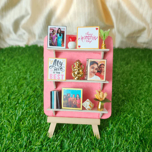 Mini Shelf on easel and Fridge Magnet for Mother's Day - Yaadric
