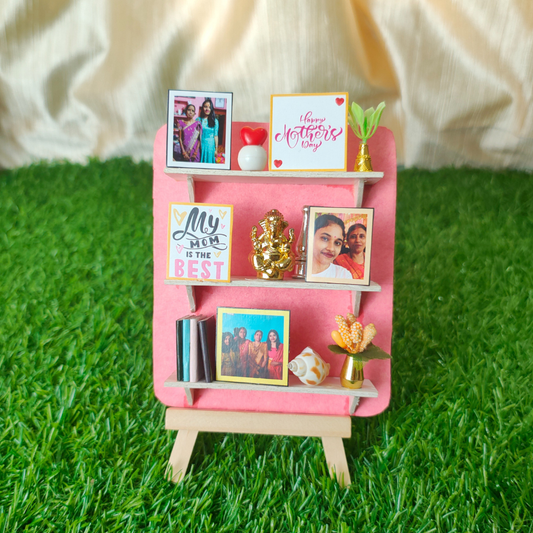 Mini Shelf on easel and Fridge Magnet for Mother's Day